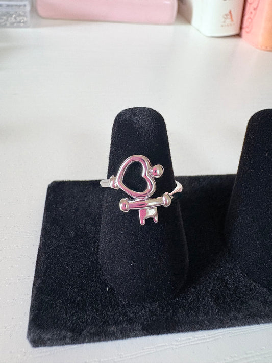 key to my heart ring